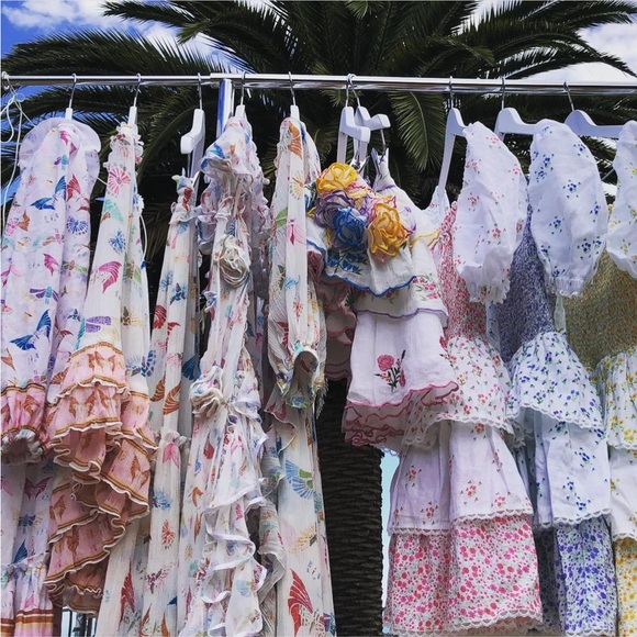 NWT Fillyboo Madame Butterfly Cotton Mini Dress XS - Picture 15 of 16